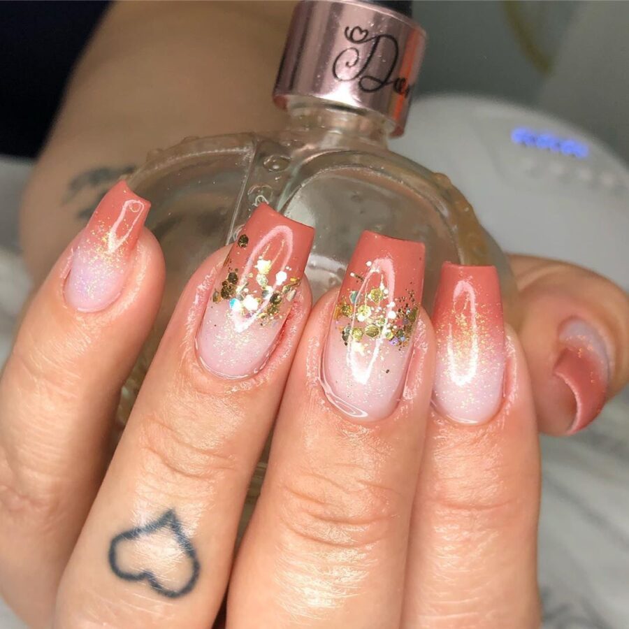 decoração de banho em gel