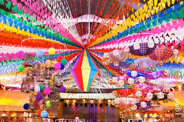 como fazer bandeirinhas para barraca de são joão