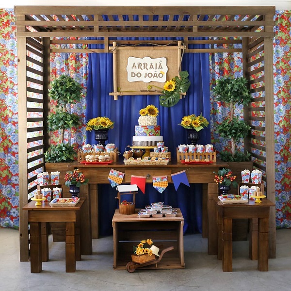 ideias criativas decoração barraca são joão