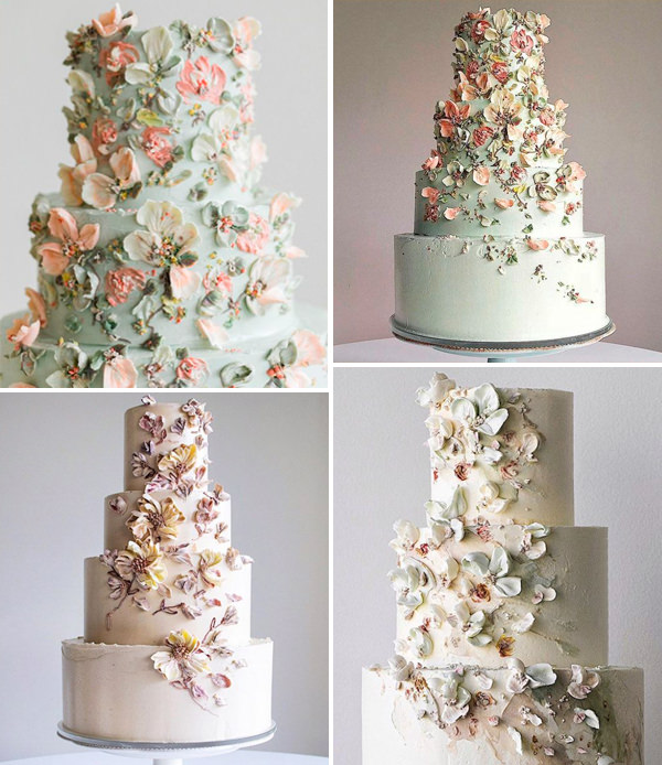 decoração de bolo com chantilly