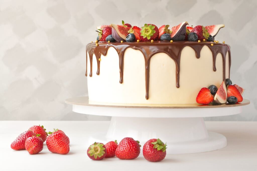 decoração de bolo de aniversário