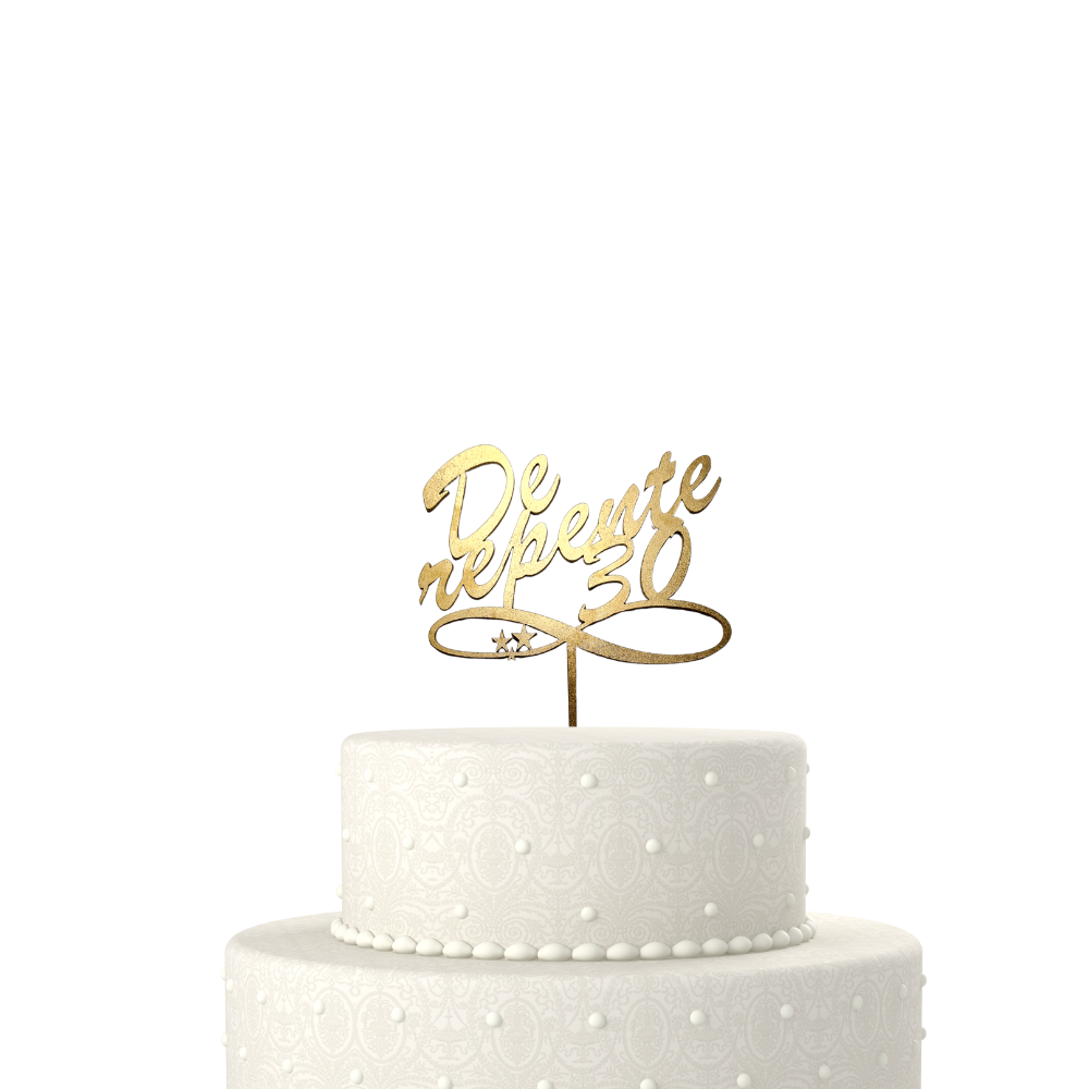 decoração de bolo de aniversário