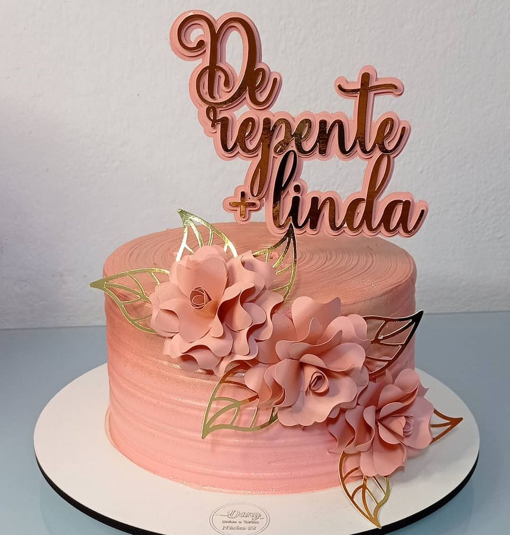 decoração de bolo de aniversário