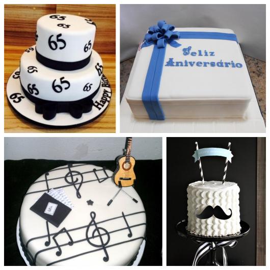 decoração de bolo masculino