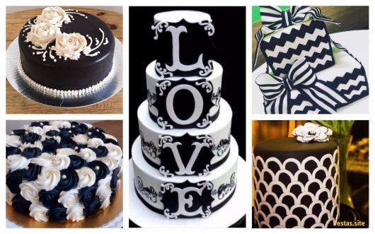 bolo preto borrifado ou tingido