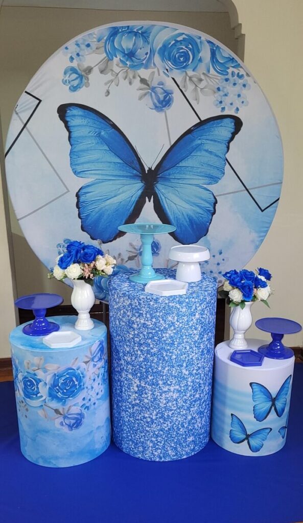 decoração de borboleta