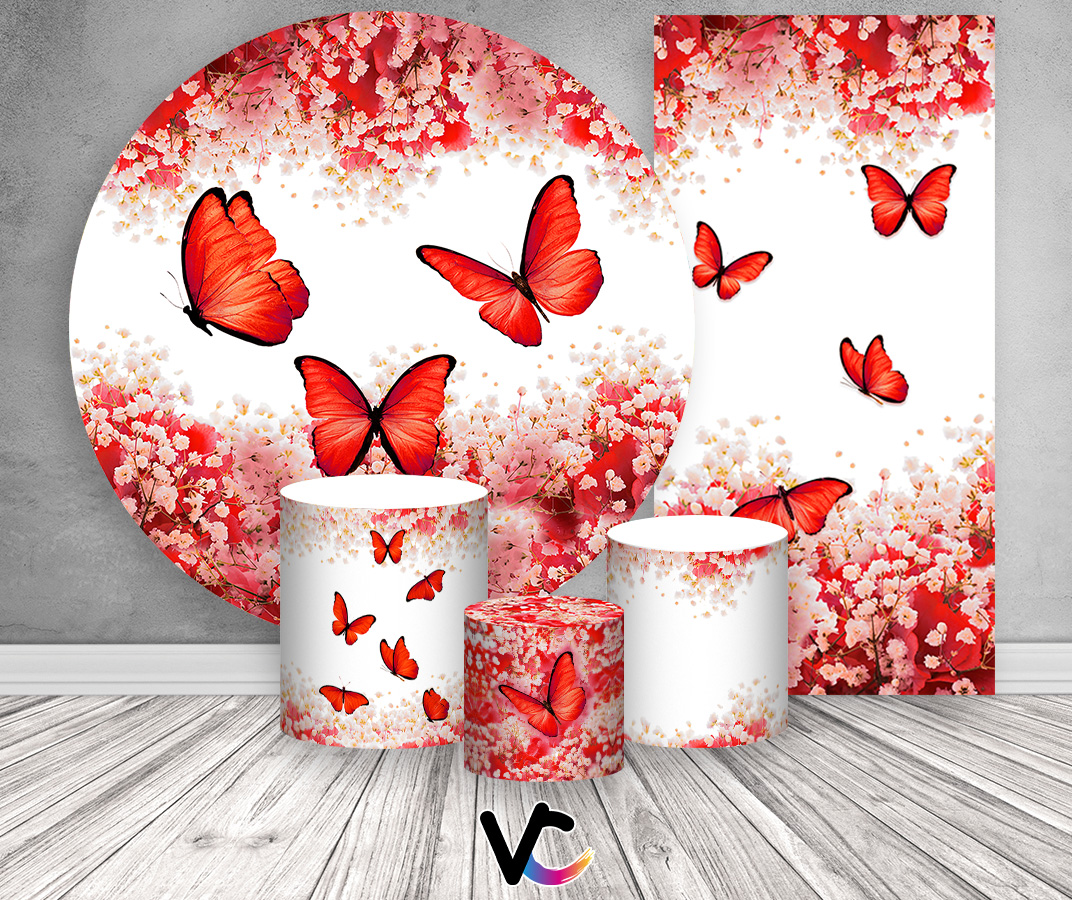 decoração de borboleta