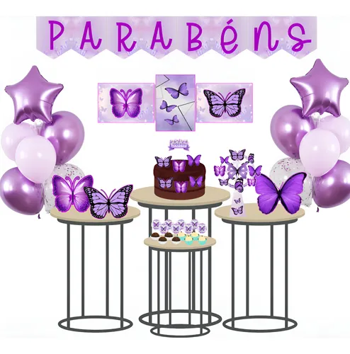 decoração de borboleta