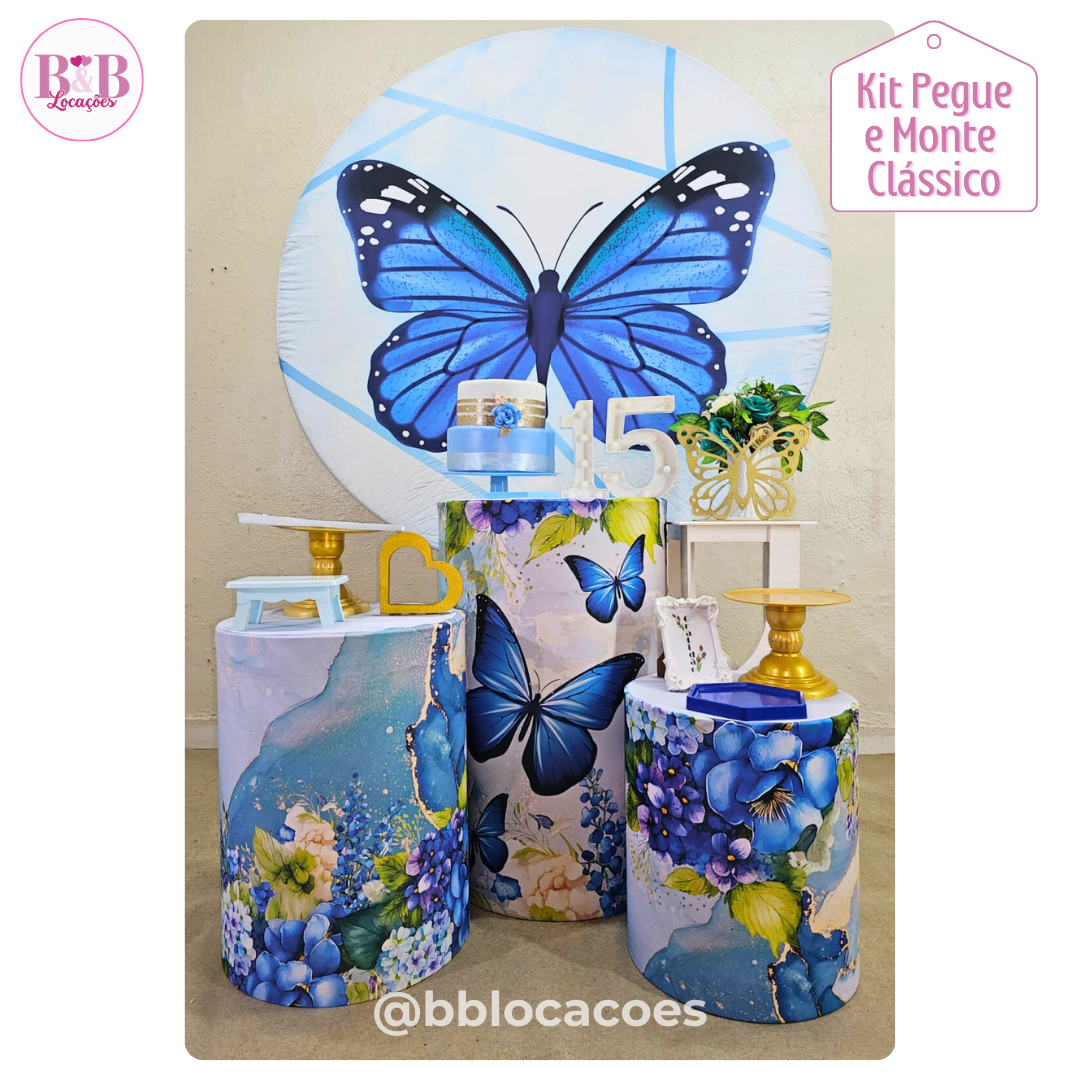 decoração de borboleta