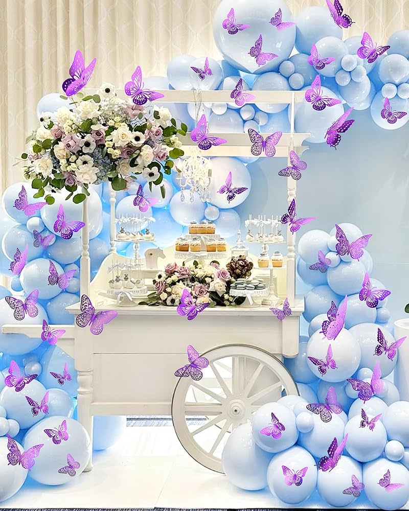 decoração de borboleta