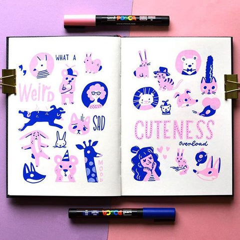 decoração de caderno