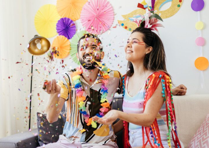 decoração de carnaval