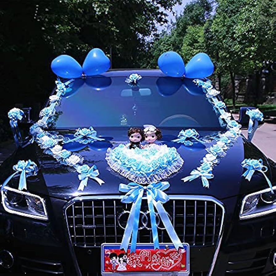 decoração de carros de noiva