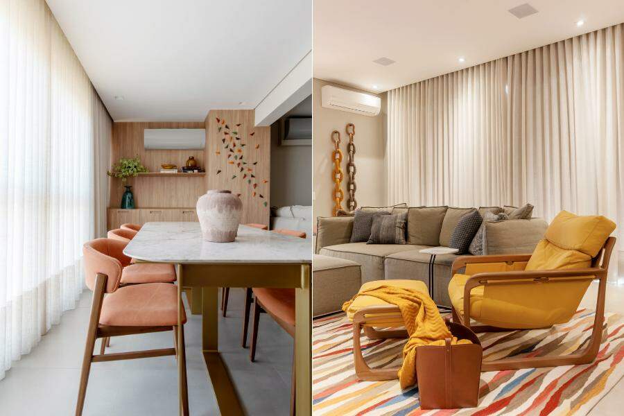 As Cores de Destaque para a Decoração em 2026: Azul Puro e Verde Oliva