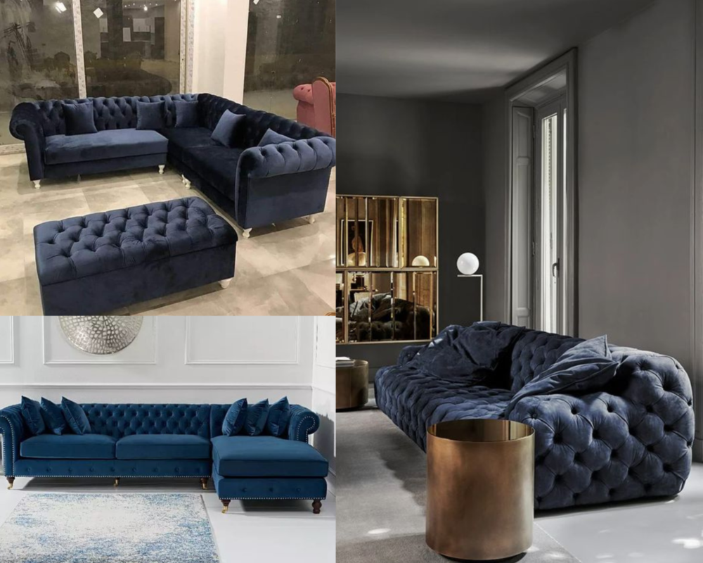 azul marinho vs azul petróleo na decoração de casa