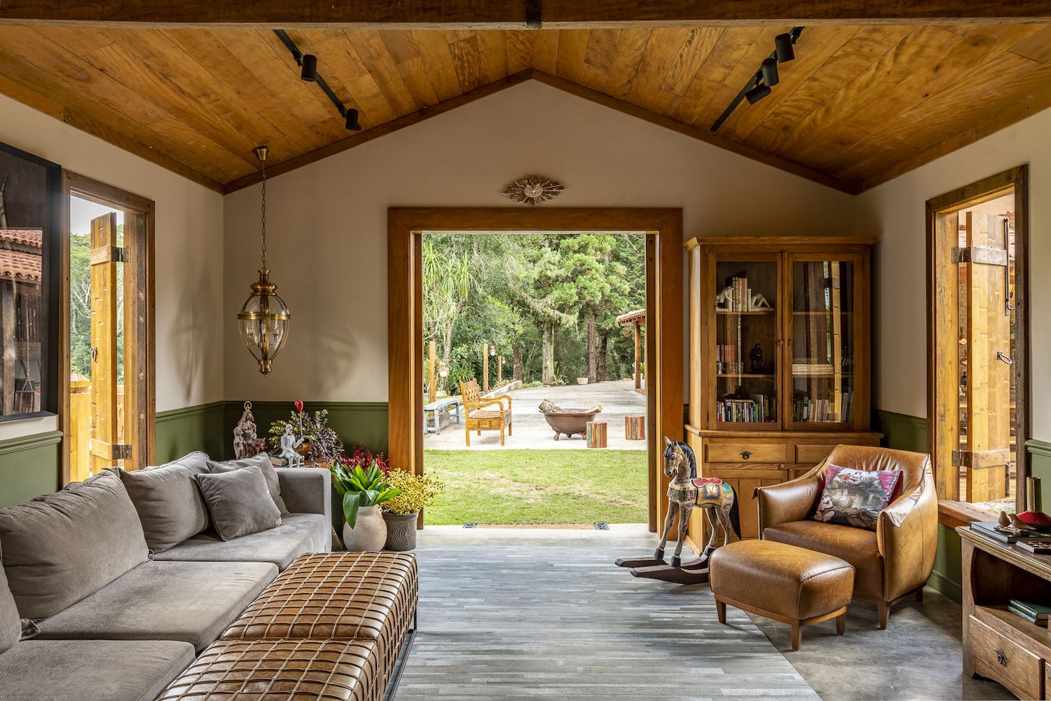 decoração de casa de sítio