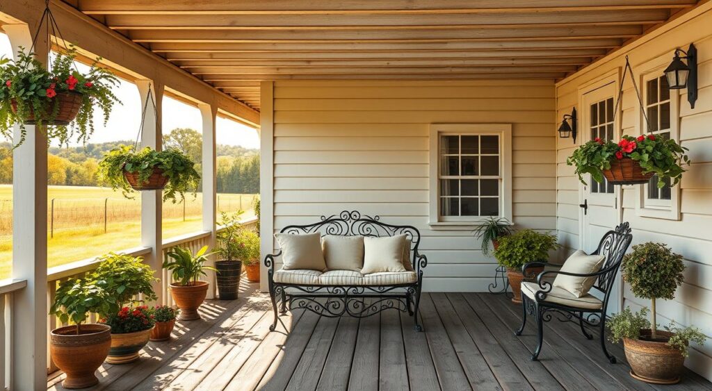 decoração rústica vs moderna casa de sítio