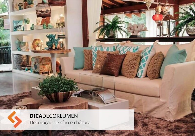 ideias criativas decoração casa de sítio simples