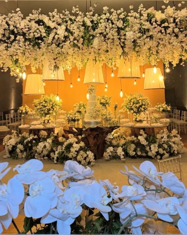erros comuns decoração casamento rústico amarelo e branco