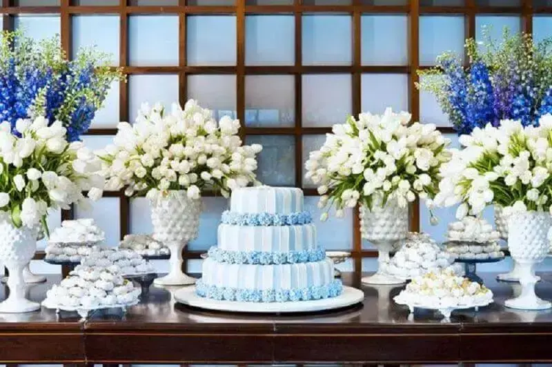 Guia Completo de Paletas de Cores para Casamento Azul