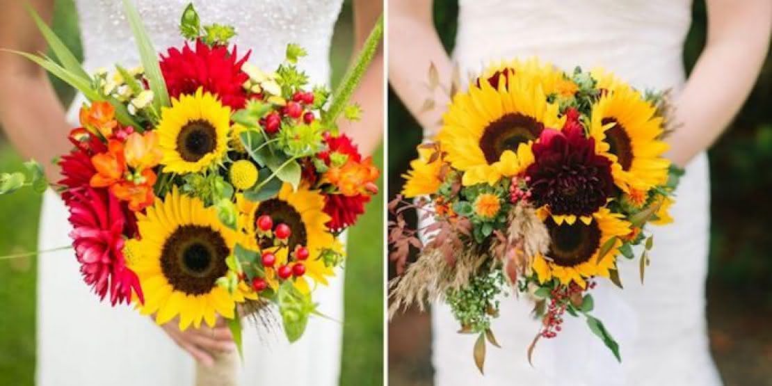 quanto custa a decoração de casamento com girassol e rosas vermelhas