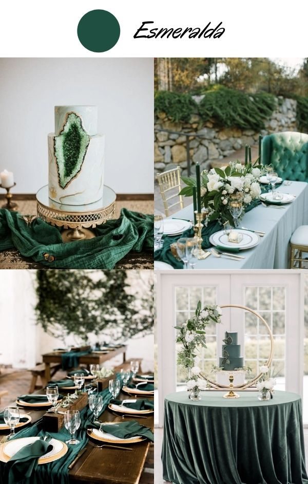 flores e folhagens para casamento verde