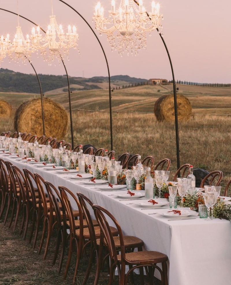 decoração de casamento rústico simples e barato
