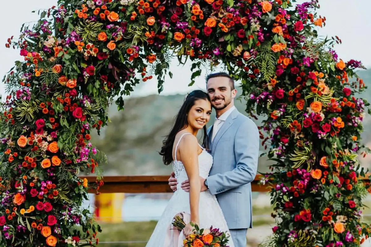 decoração de casamento simples e barato em casa