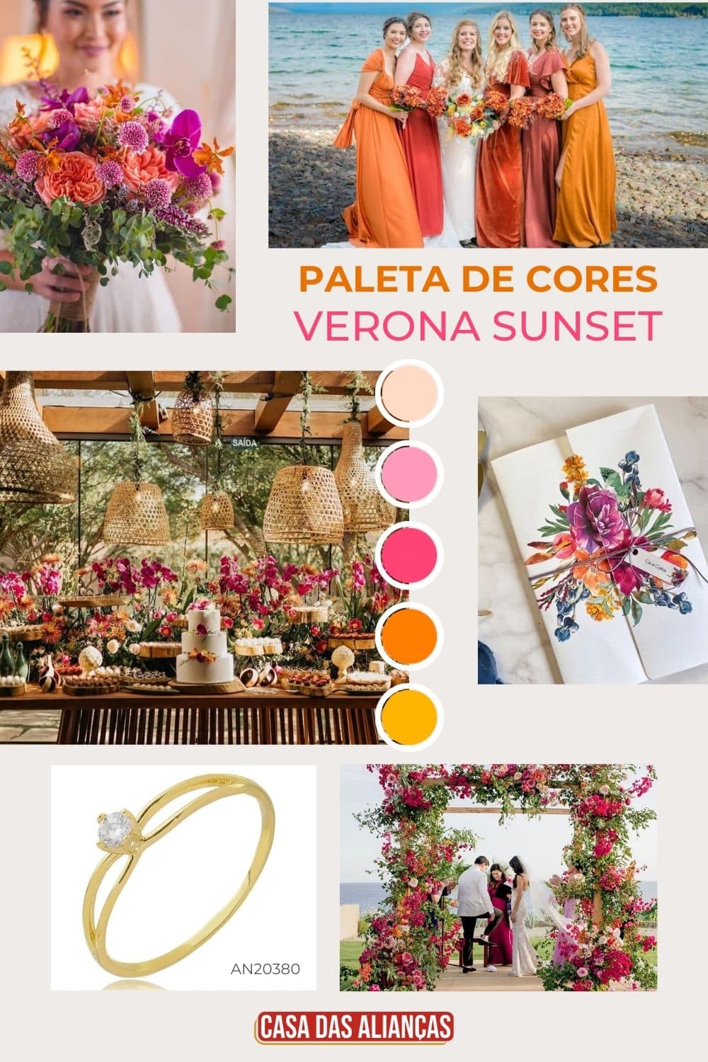 ideias decoração casamento vermelho dourado luxo