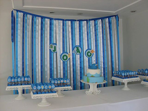 5 Temas Criativos para Chá de Bebê Azul e Branco