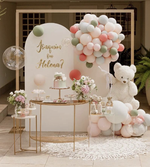 erros comuns decoração cha de bebe menina evitar