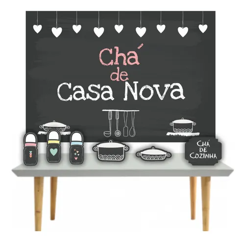 decoração de cha de casa nova