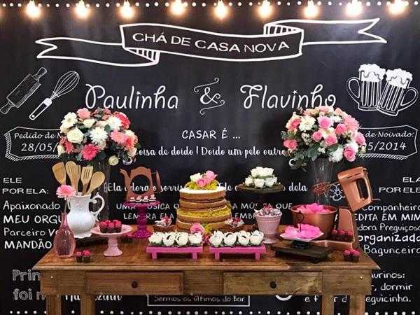 decoração de cha de casa nova
