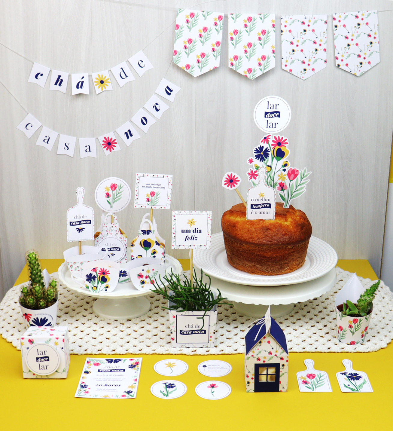 decoração de cha de casa nova