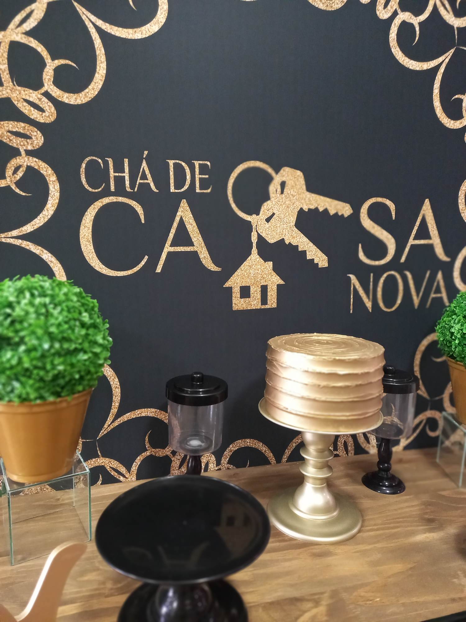 decoração de cha de casa nova