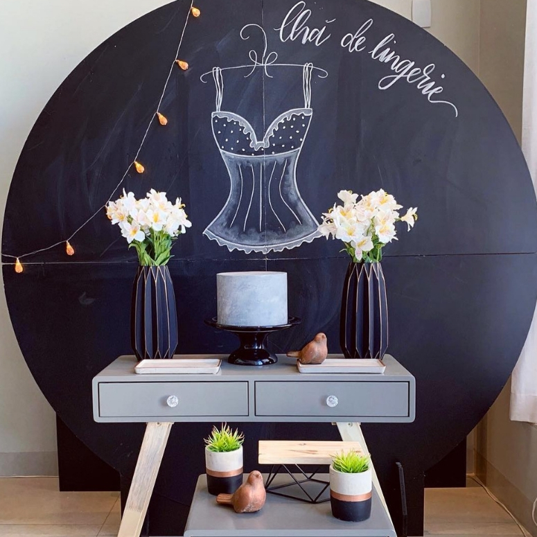 Como Montar uma Mesa de Doces Sofisticada para Chá de Lingerie