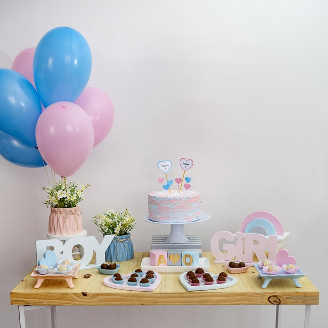 Paleta de Cores para Chá Revelação: Além do Azul e Rosa Tradicional