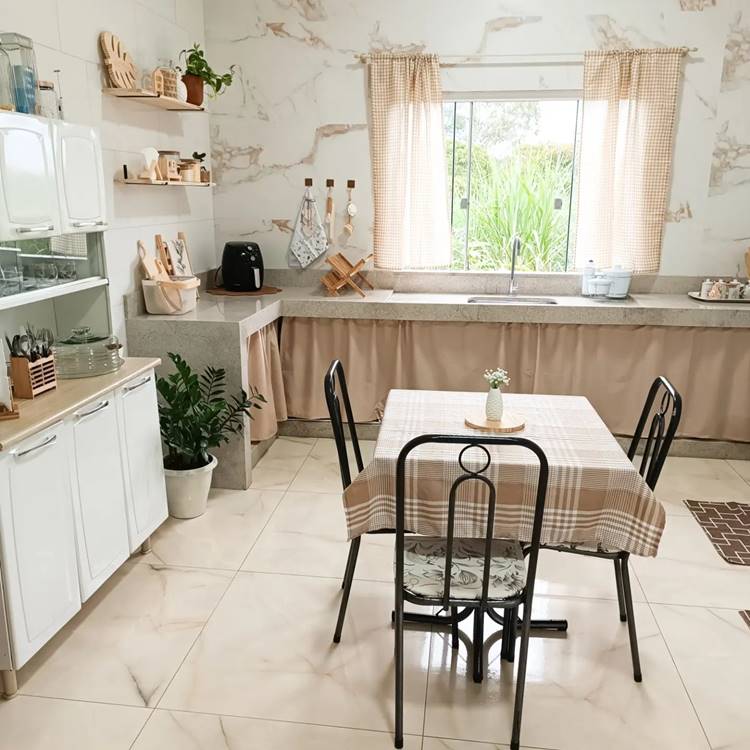 decoração de cozinha simples