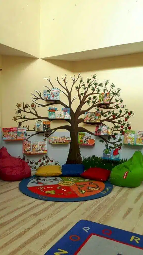 decoração de creche infantil