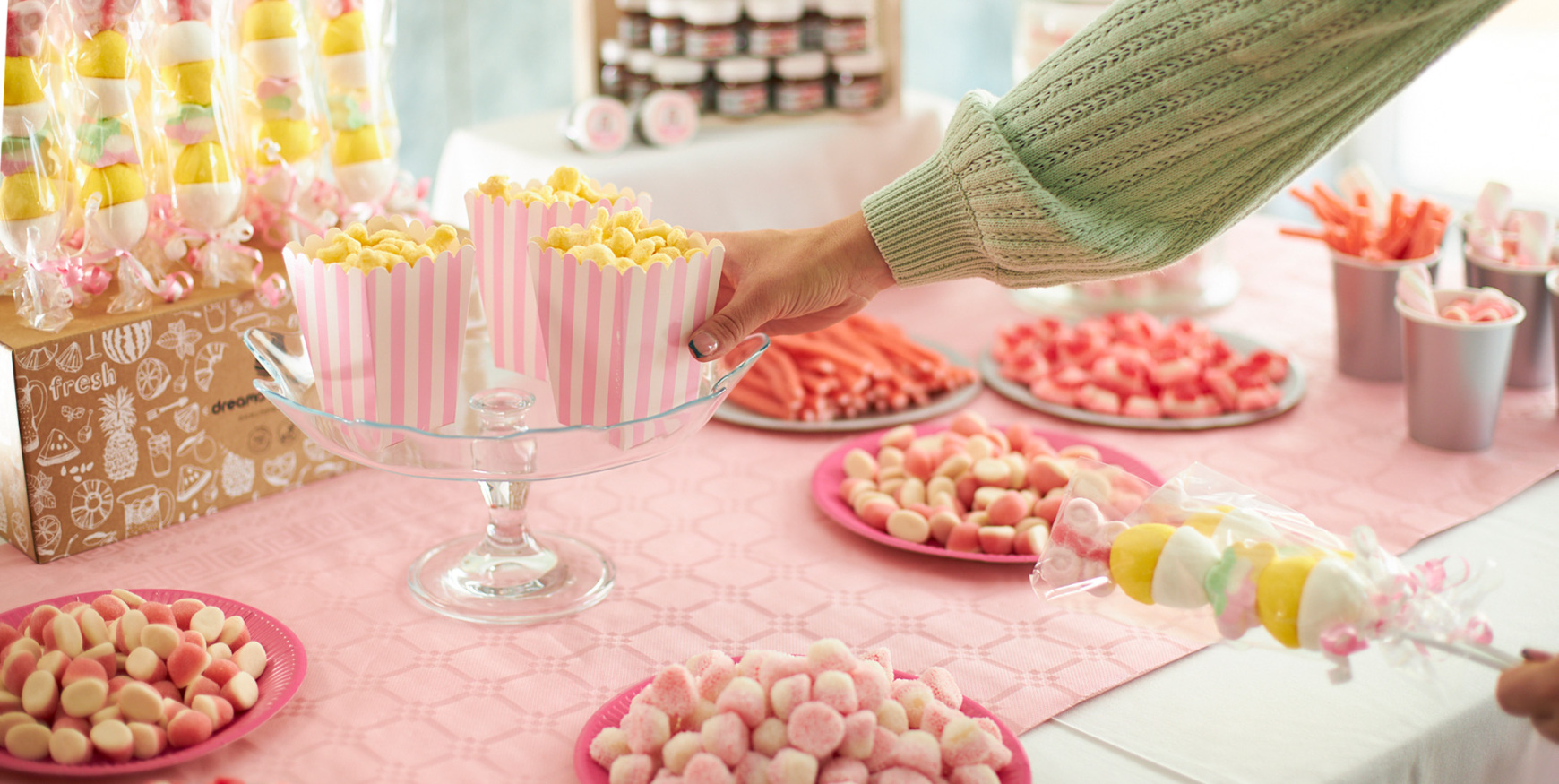mesa doces finos versus guloseimas qual escolher