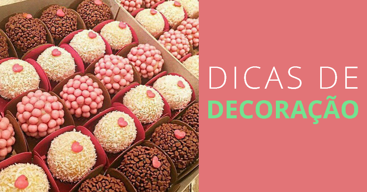 decoração de docinhos