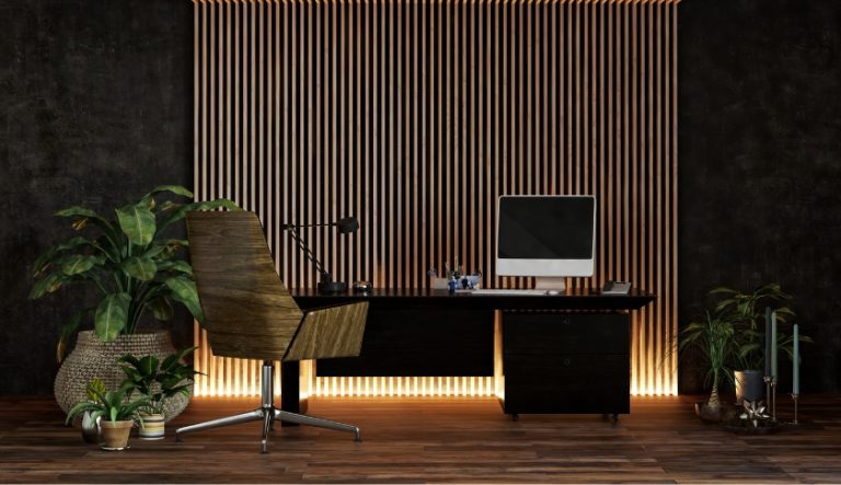 decoração de escritorio