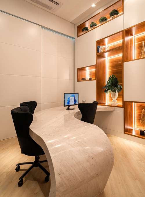 decoração de escritorio