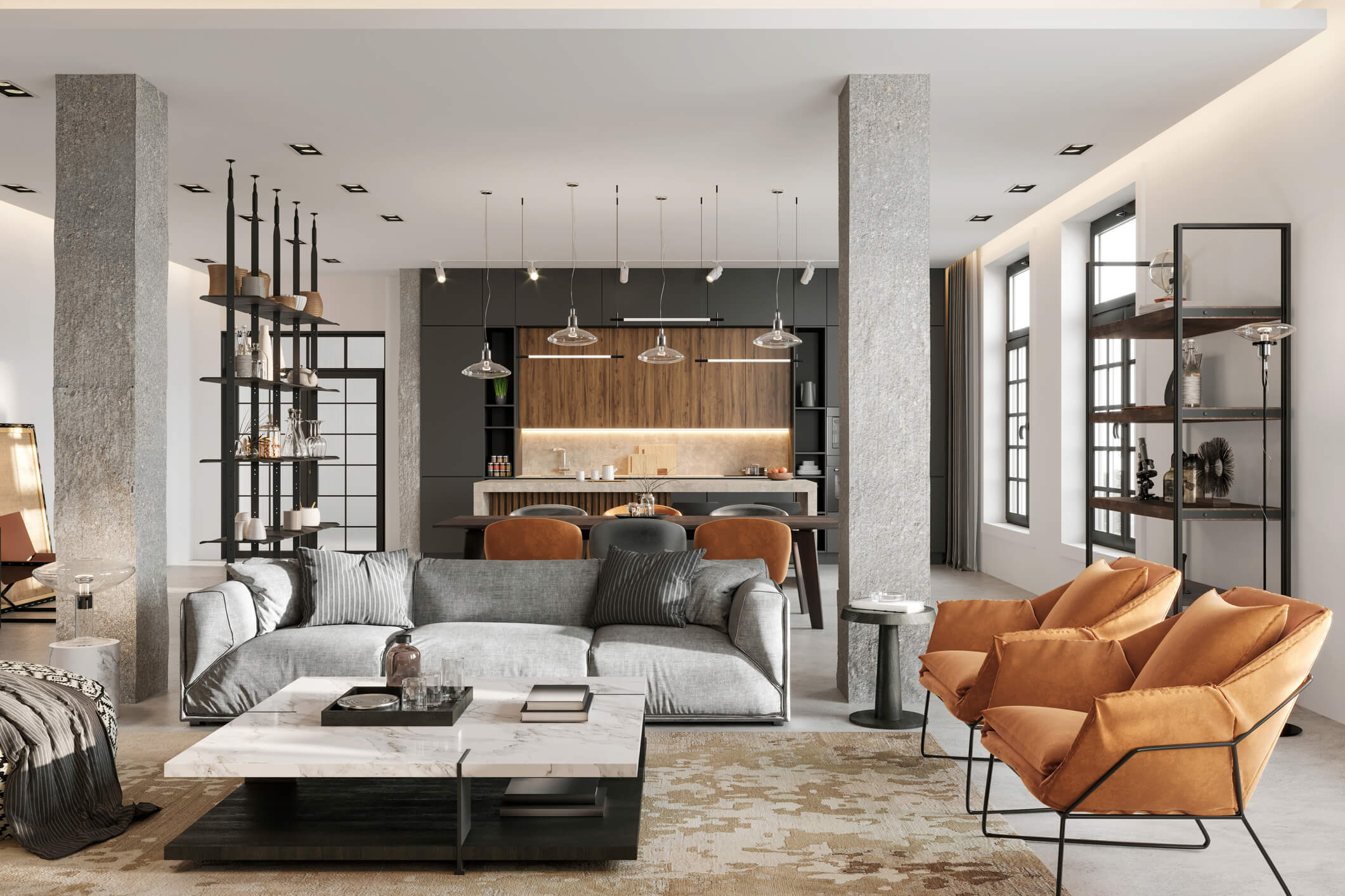 decoração de espaço