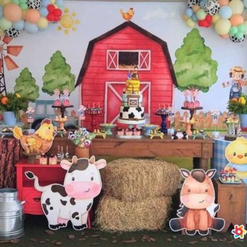 decoração de fazendinha