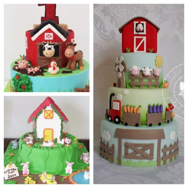 decoração fazendinha menino vs menina