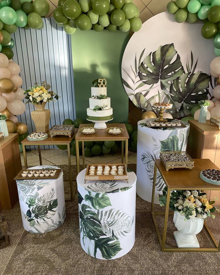 decoração de festa aniversário adulto