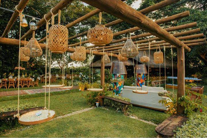 erros comuns na decoração de festa noturna externa