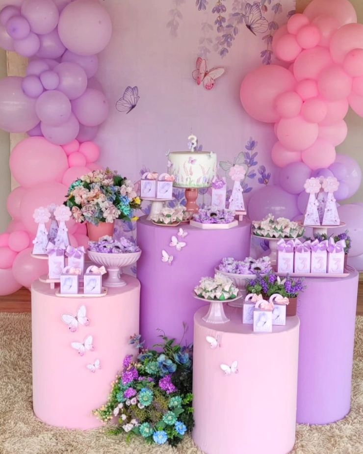 erros comuns ao decorar festa borboleta roxa