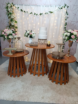 trio mesas redondas mdf ou ferro qual escolher